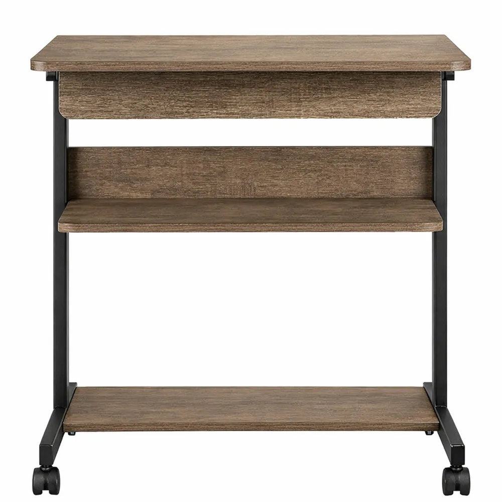 Bureau Informatique Mobile avec Rangement Pratique