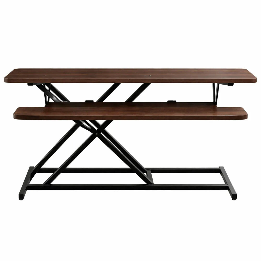 Poste de Travail Ergonomique Réglable avec Support Clavier